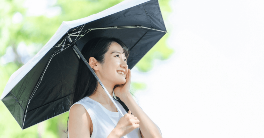 モンベル　日傘　サンブロックアンブレラ