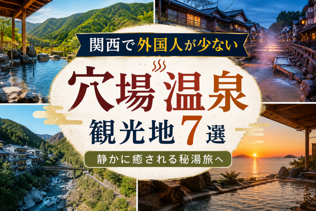 関西で外国人(インバウンド)が少ない温泉観光地7選！静かに過ごせる穴場を紹介
