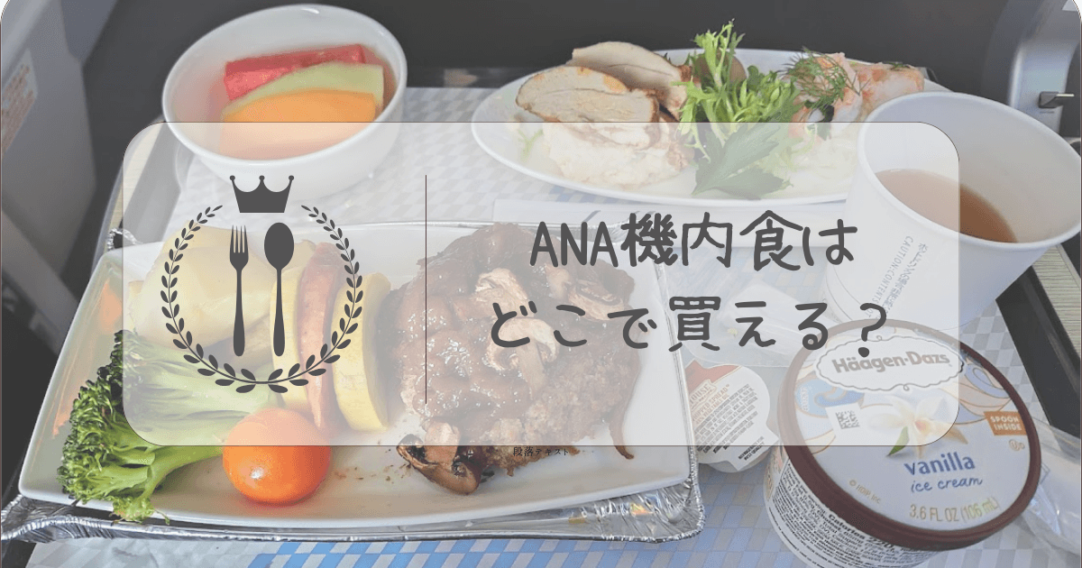 ANA機内食　冷凍